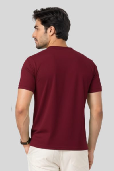 Men's Vega Maroon Polo T-shirt
